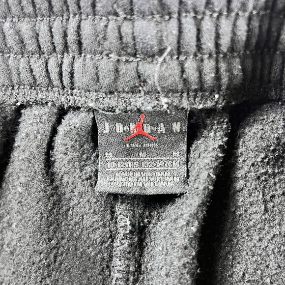 Nike Air Jordan Tapered Jogging Pants Black Boys Size Medium - Picture 5 of 8